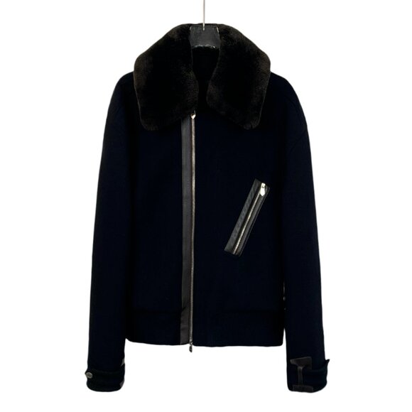 ジャケット・アウター 99aw archive Hermes black rubber coat Hermès Long Black Coat – Vintage Grace